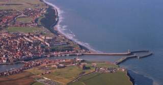 Whitby from the air