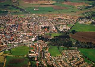 Guisborough from the air